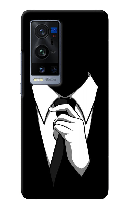 Black Tie Vivo X60 Pro+ Back Cover