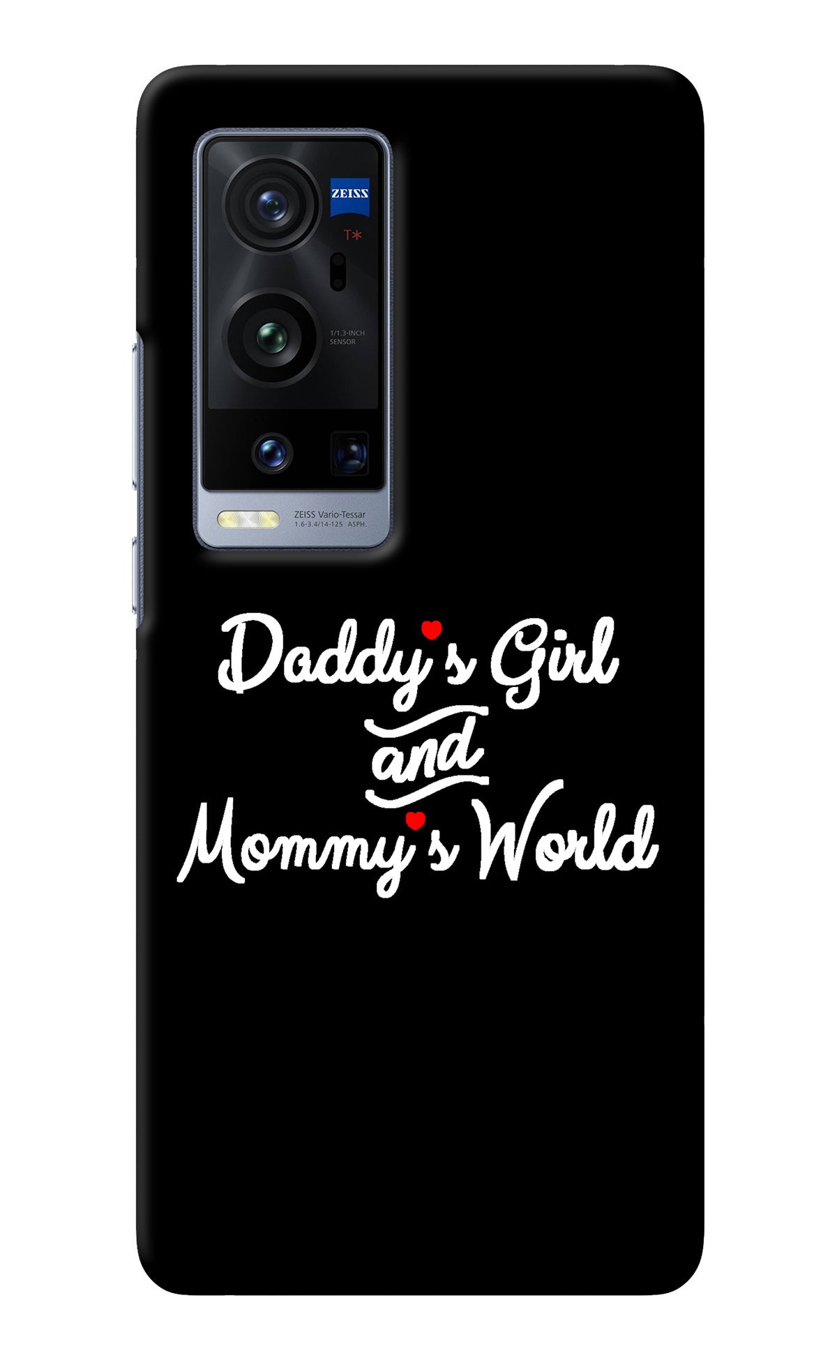 Daddy's Girl and Mommy's World Vivo X60 Pro+ Back Cover