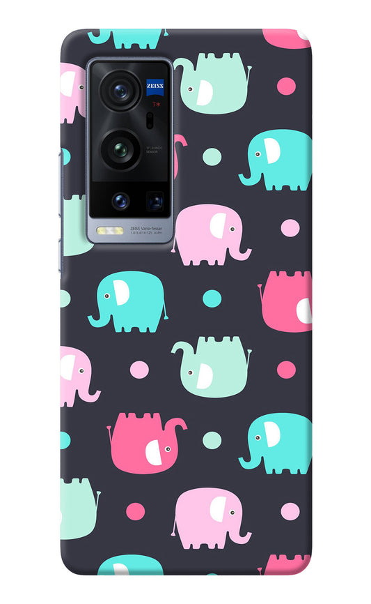 Elephants Vivo X60 Pro+ Back Cover