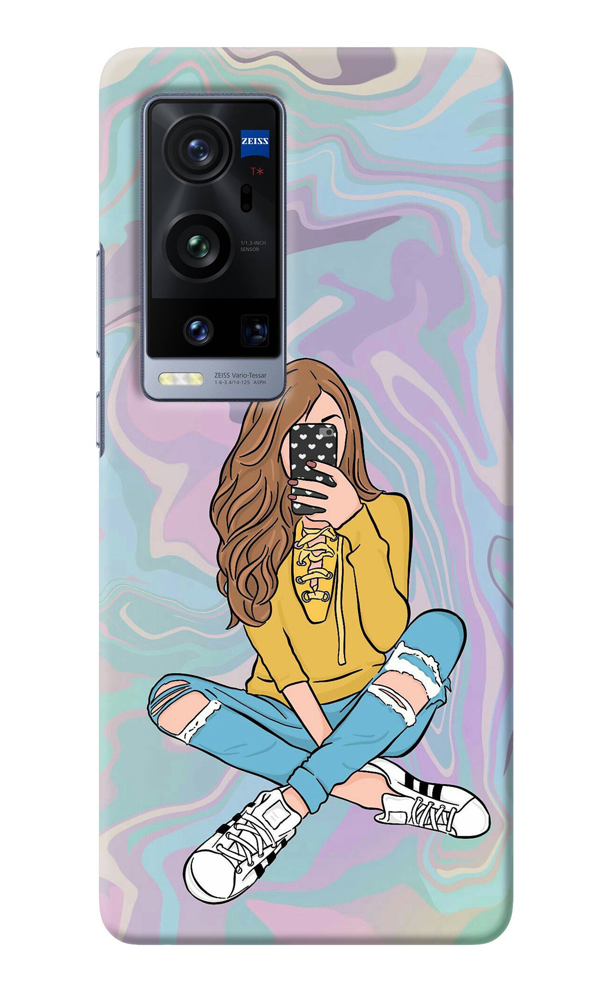 Selfie Girl Vivo X60 Pro+ Back Cover