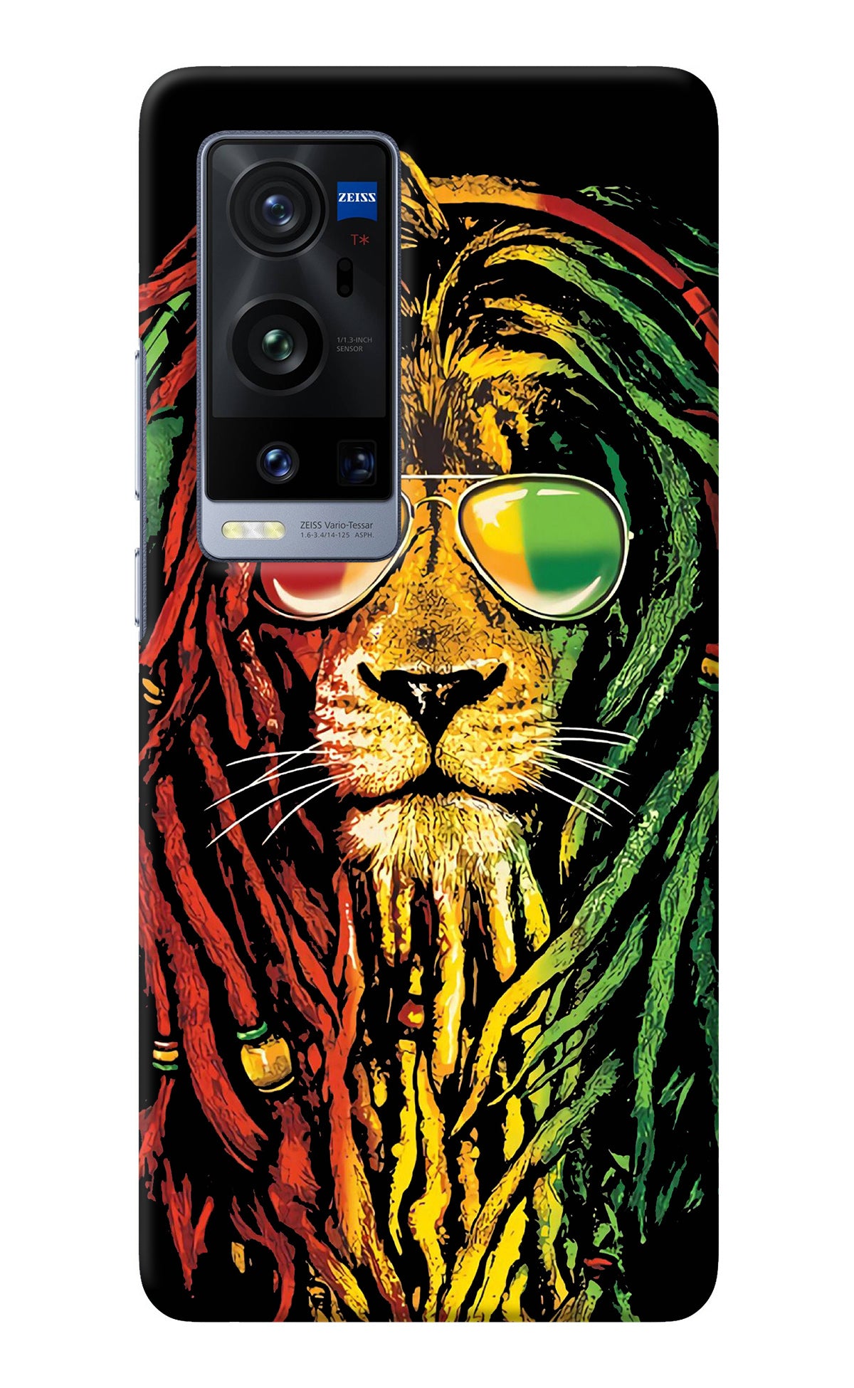 Rasta Lion Vivo X60 Pro+ Back Cover