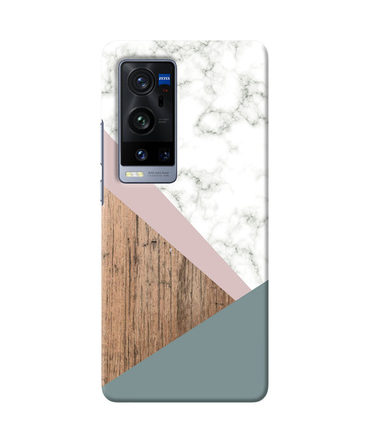 Marble wood Abstract Vivo X60 Pro+ Back Cover