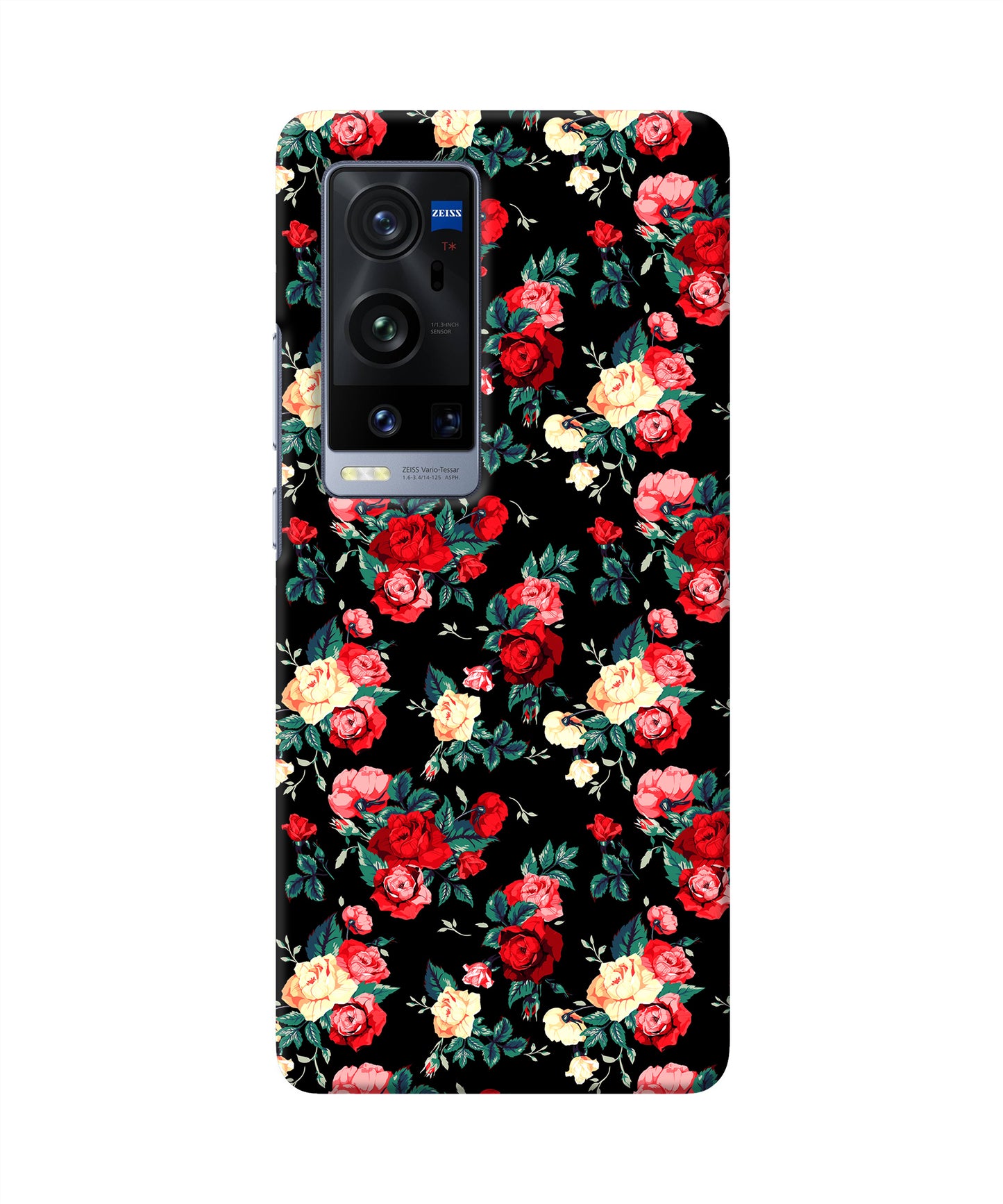 Rose Pattern Vivo X60 Pro+ Back Cover