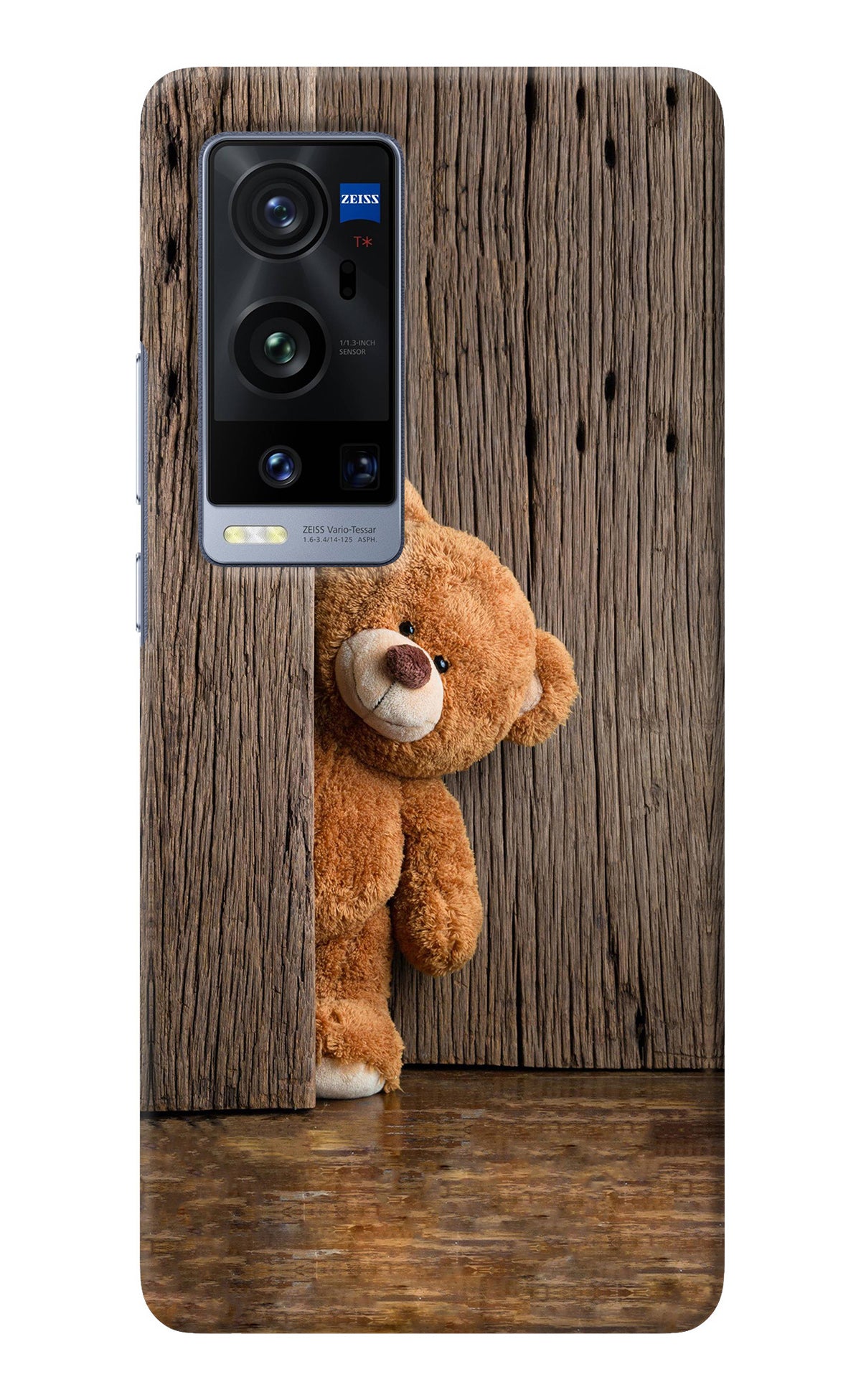 Teddy Wooden Vivo X60 Pro+ Back Cover