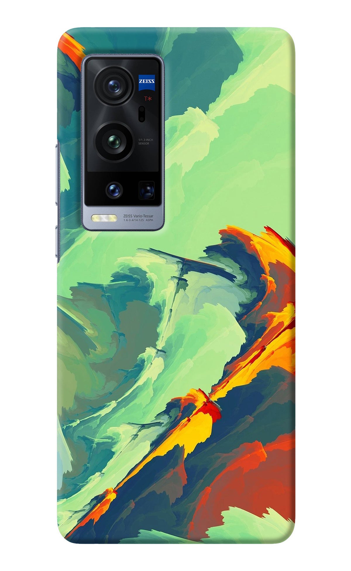 Paint Art Vivo X60 Pro+ Back Cover