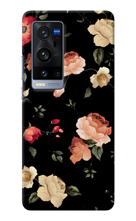 Flowers Vivo X60 Pro+ Back Cover