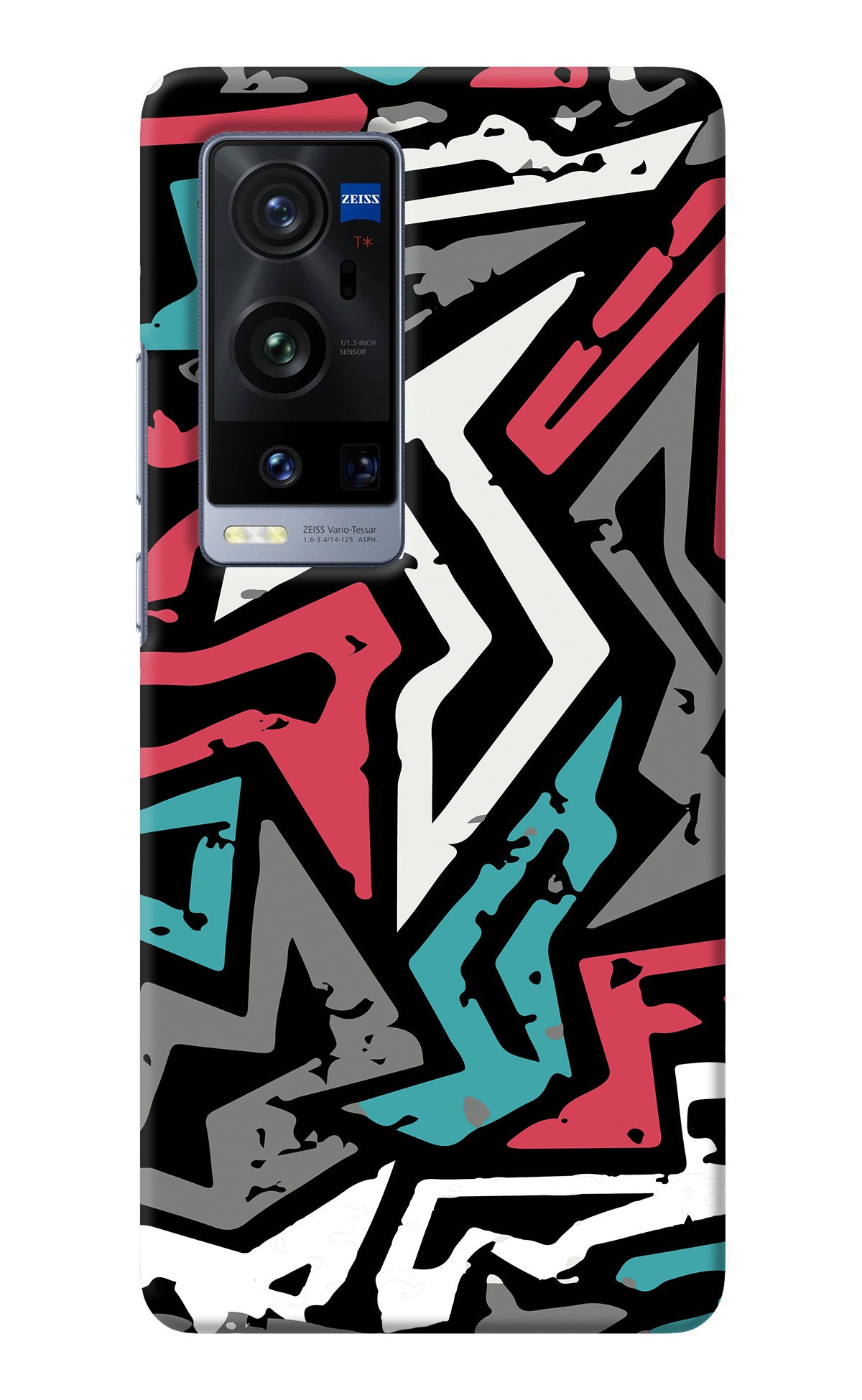 Geometric Graffiti Vivo X60 Pro+ Back Cover