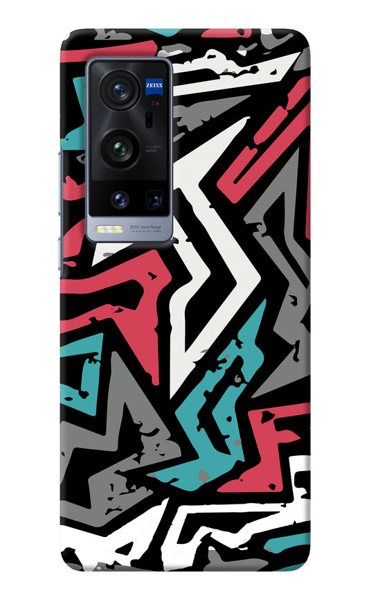 Geometric Graffiti Vivo X60 Pro+ Back Cover