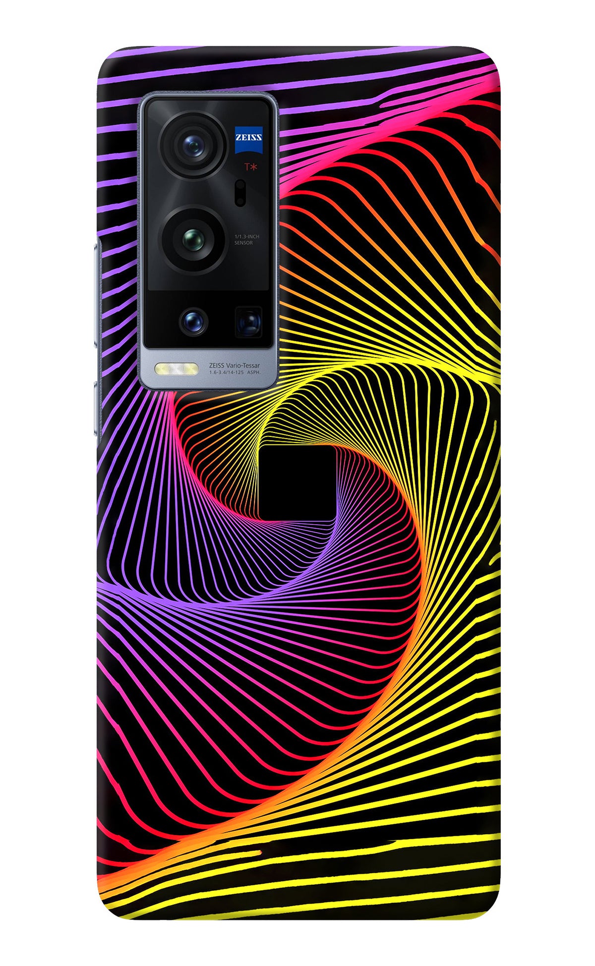 Colorful Strings Vivo X60 Pro+ Back Cover