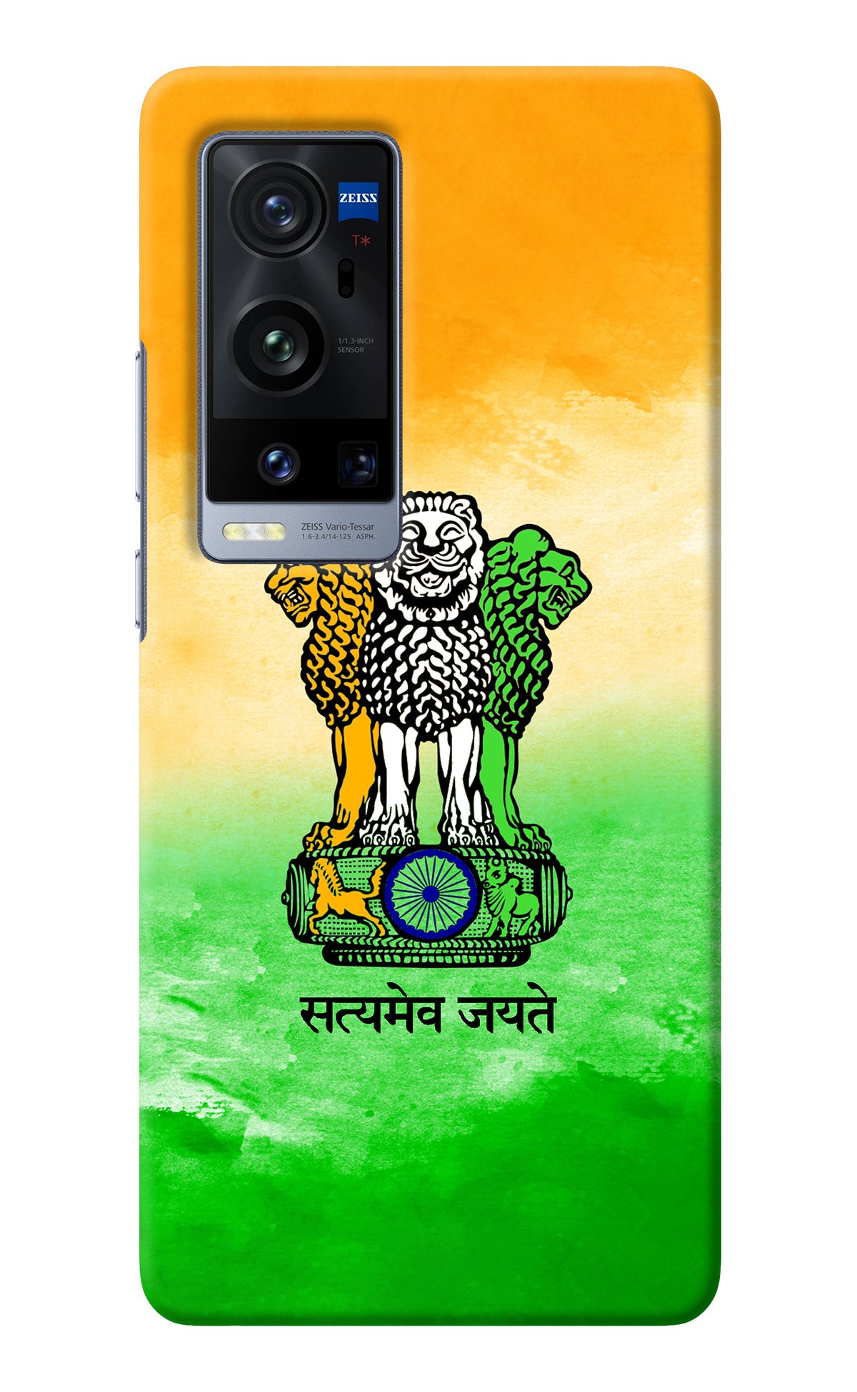 Satyamev Jayate Flag Vivo X60 Pro+ Back Cover