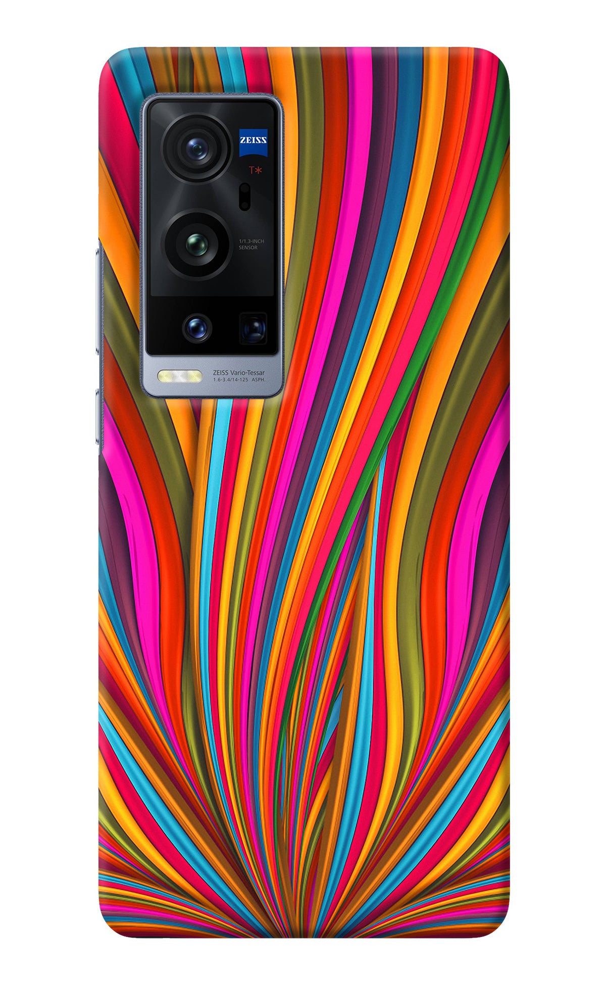 Trippy Wavy Vivo X60 Pro+ Back Cover