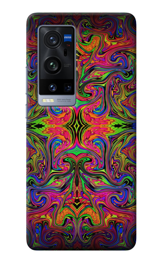 Psychedelic Art Vivo X60 Pro+ Back Cover