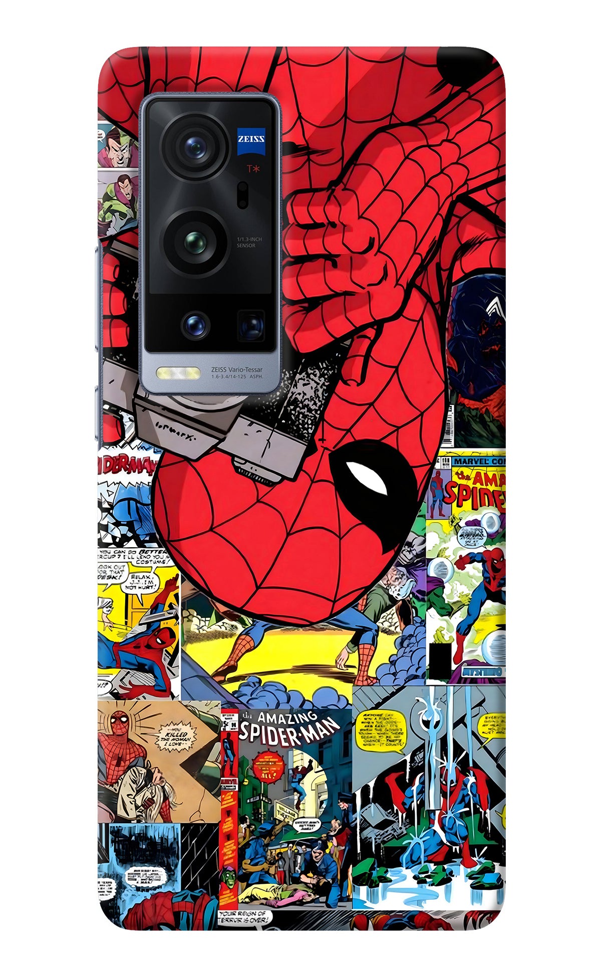 Spider Man Vivo X60 Pro+ Back Cover