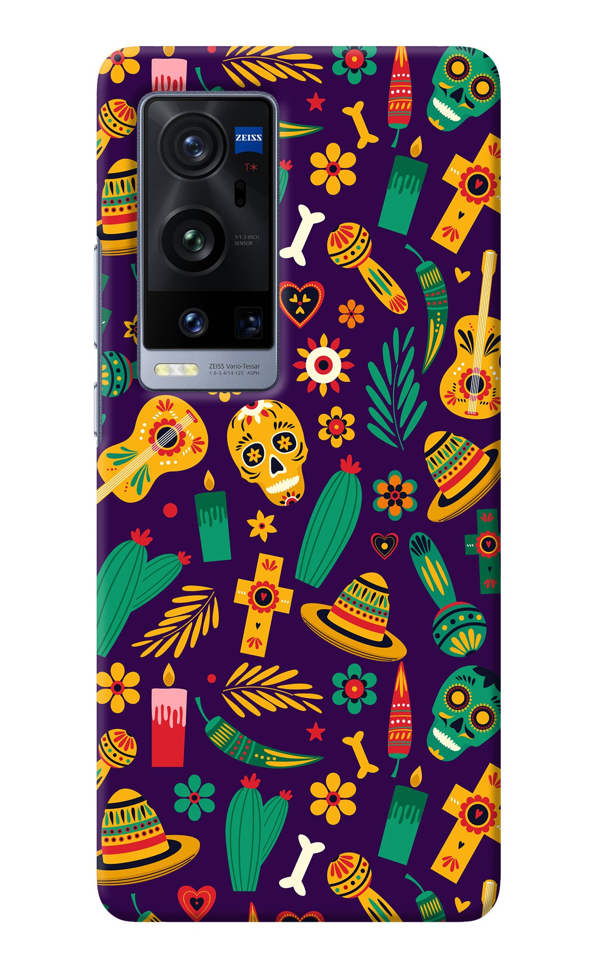 Mexican Artwork Vivo X60 Pro+ Back Cover