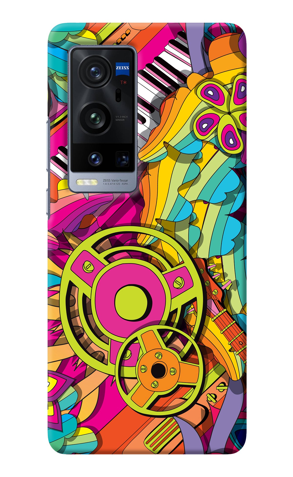 Music Doodle Vivo X60 Pro+ Back Cover