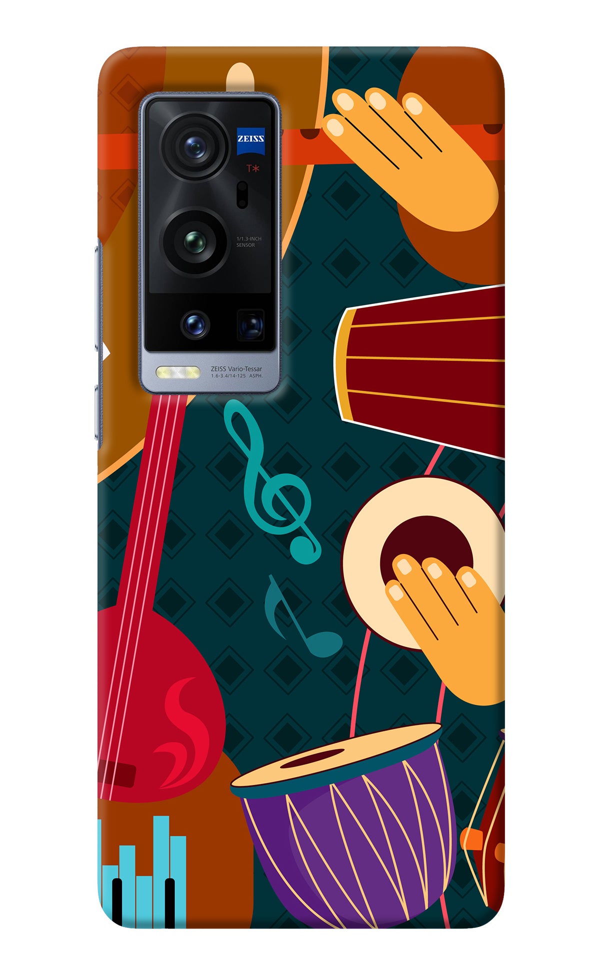 Music Instrument Vivo X60 Pro+ Back Cover