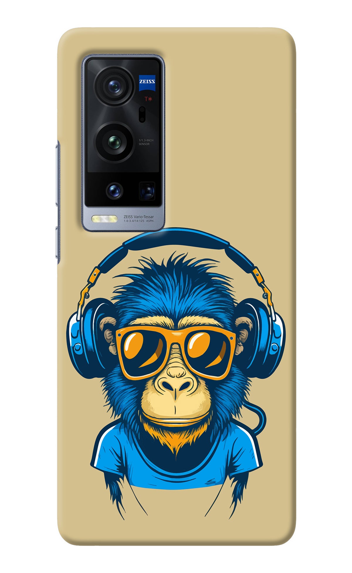 Monkey Headphone Vivo X60 Pro+ Back Cover