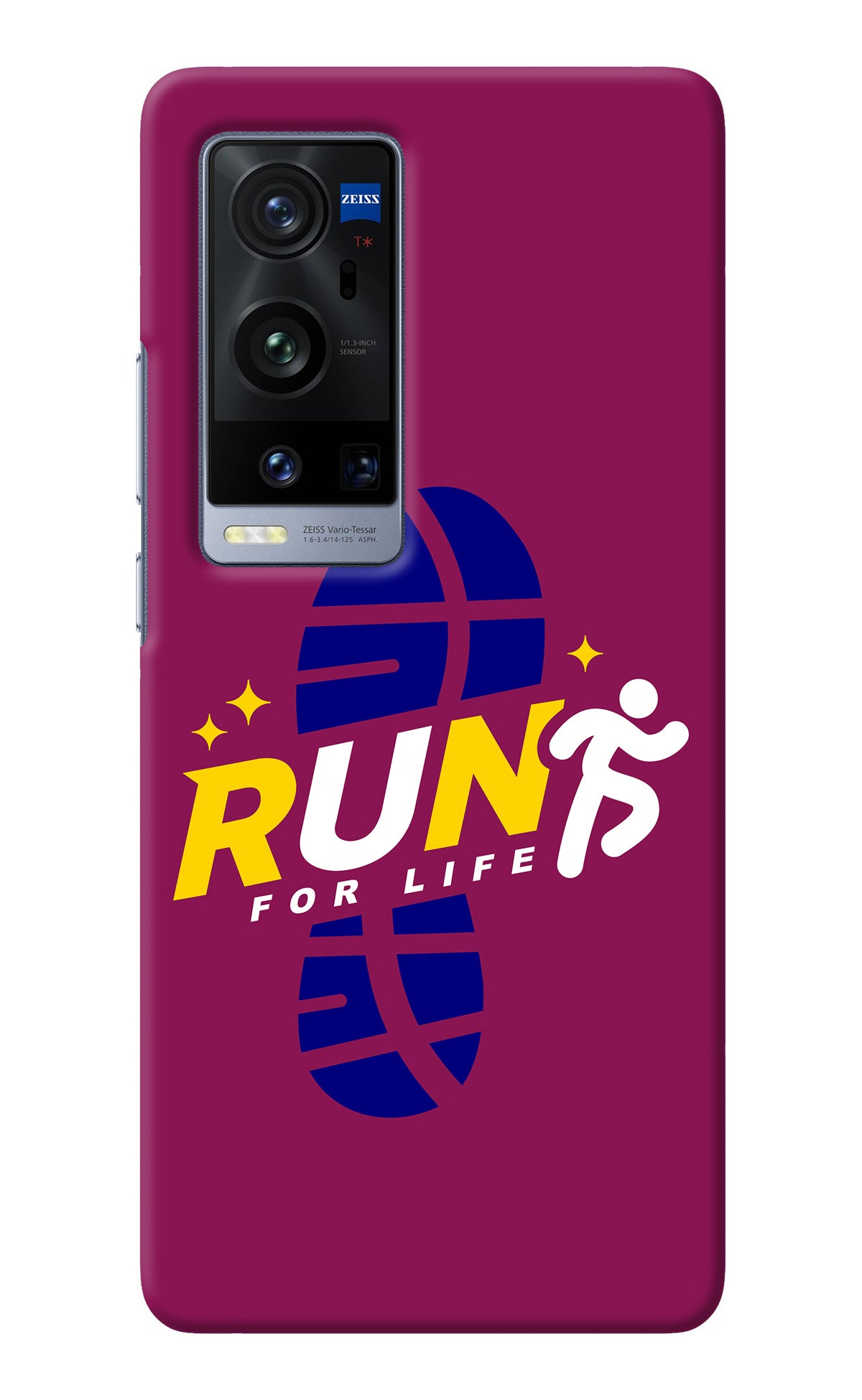 Run for Life Vivo X60 Pro+ Back Cover