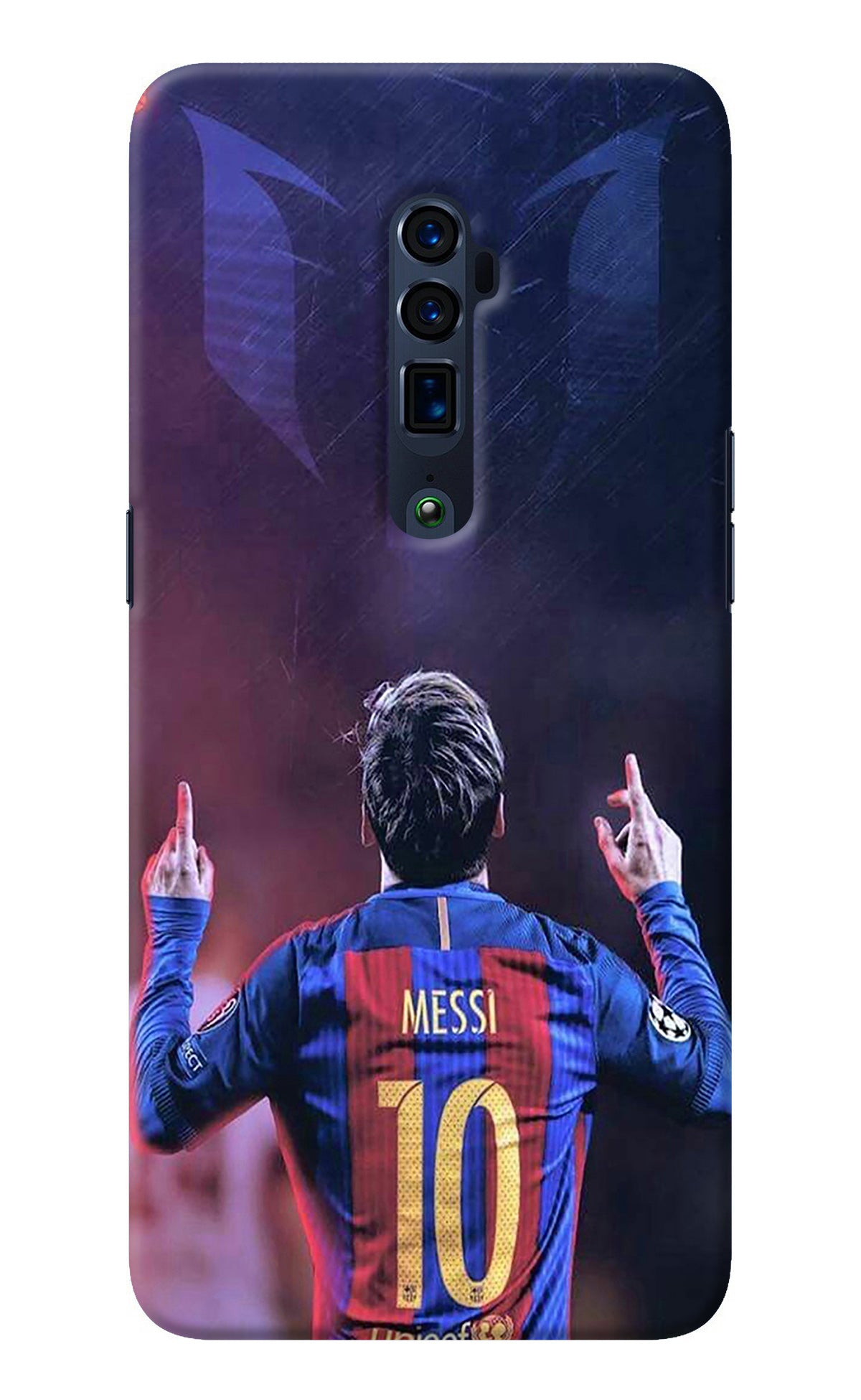 Messi Oppo Reno 10x Zoom Back Cover