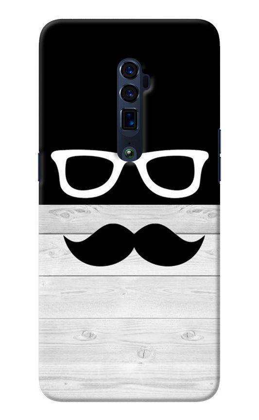 Mustache Oppo Reno 10x Zoom Back Cover