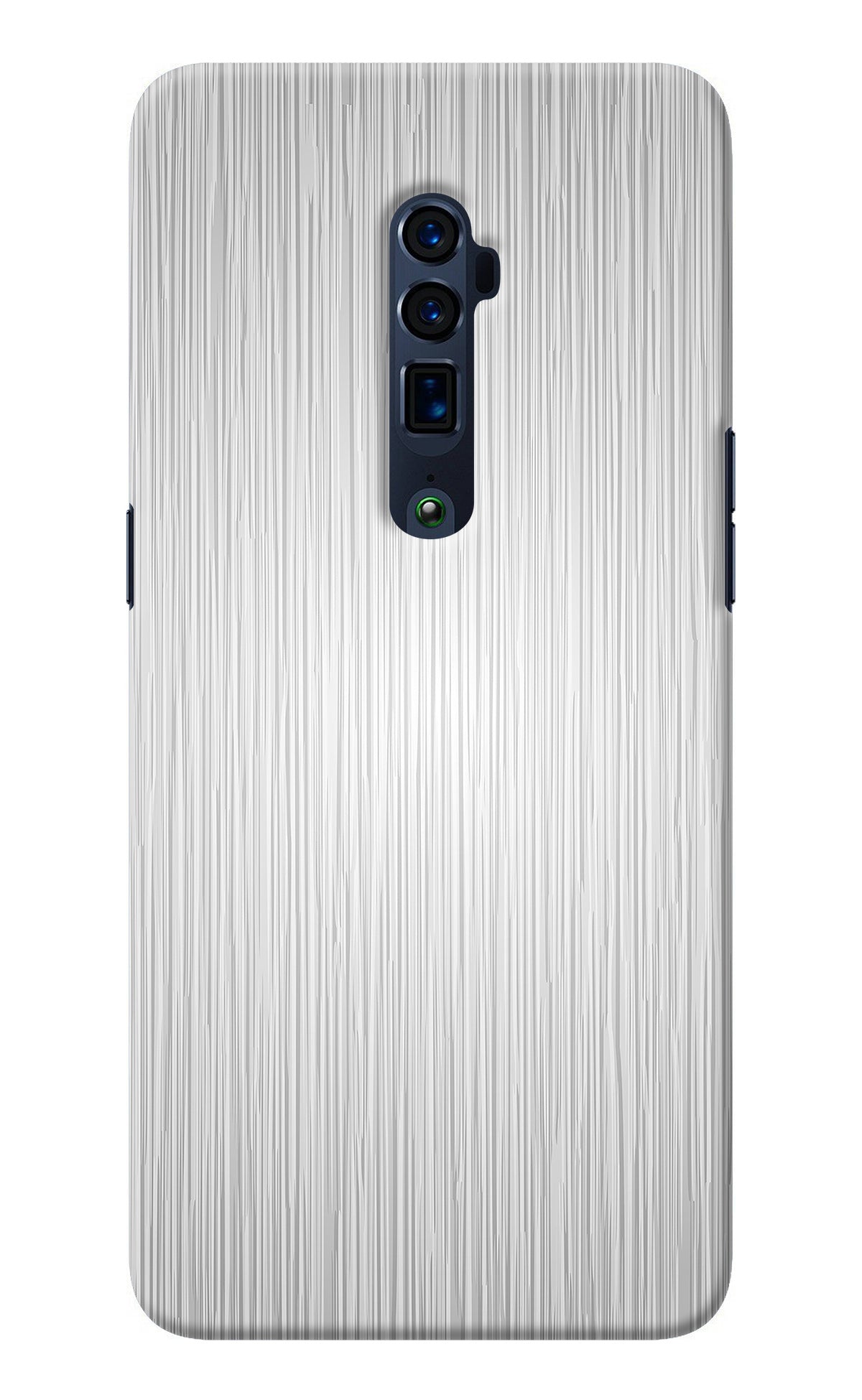 Wooden Grey Texture Oppo Reno 10x Zoom Back Cover