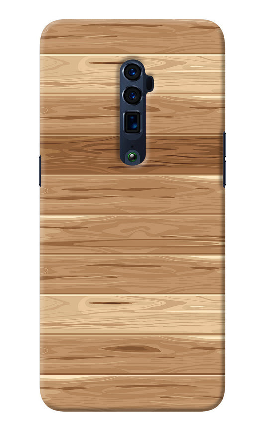 Wooden Vector Oppo Reno 10x Zoom Back Cover