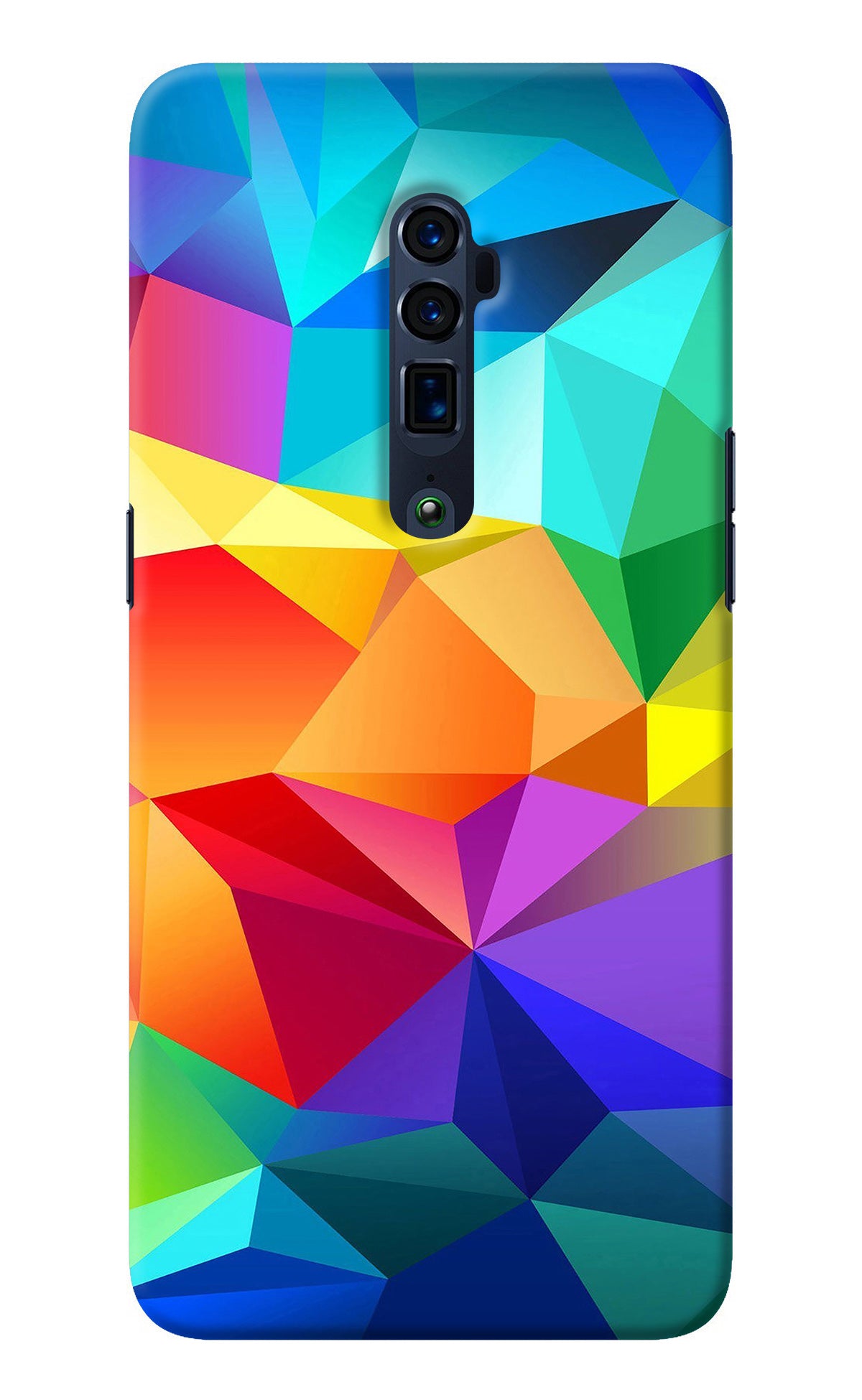 Abstract Pattern Oppo Reno 10x Zoom Back Cover