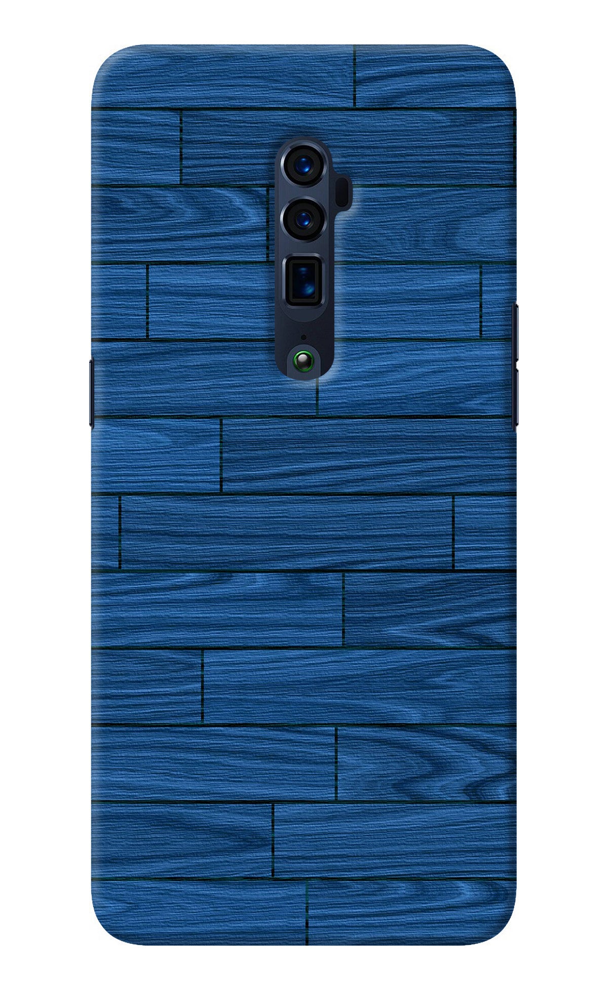 Wooden Texture Oppo Reno 10x Zoom Back Cover