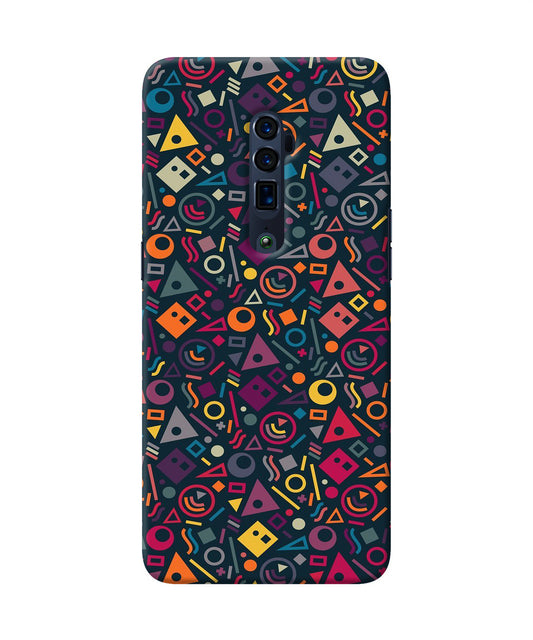 Geometric Abstract Oppo Reno 10x Zoom Back Cover
