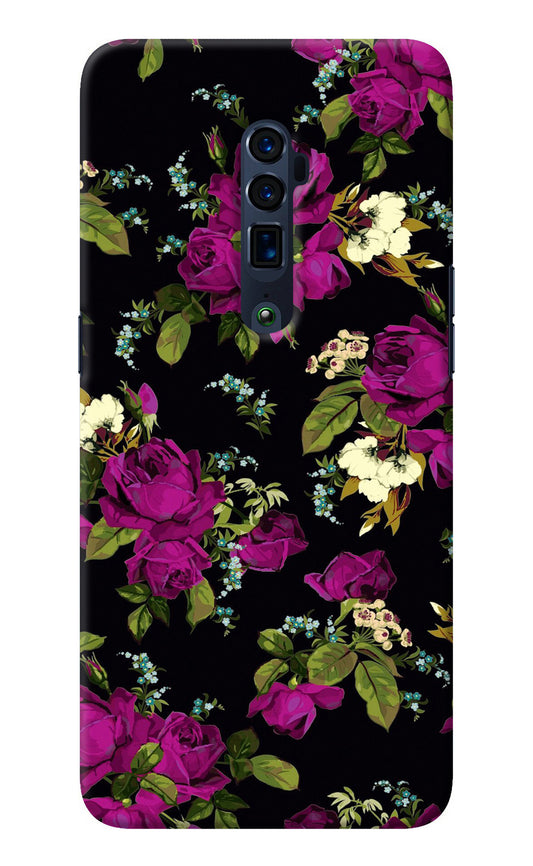 Flowers Oppo Reno 10x Zoom Back Cover