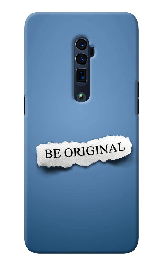 Be Original Oppo Reno 10x Zoom Back Cover