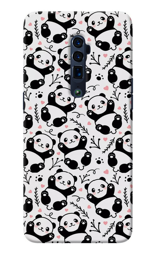 Cute Panda Oppo Reno 10x Zoom Back Cover