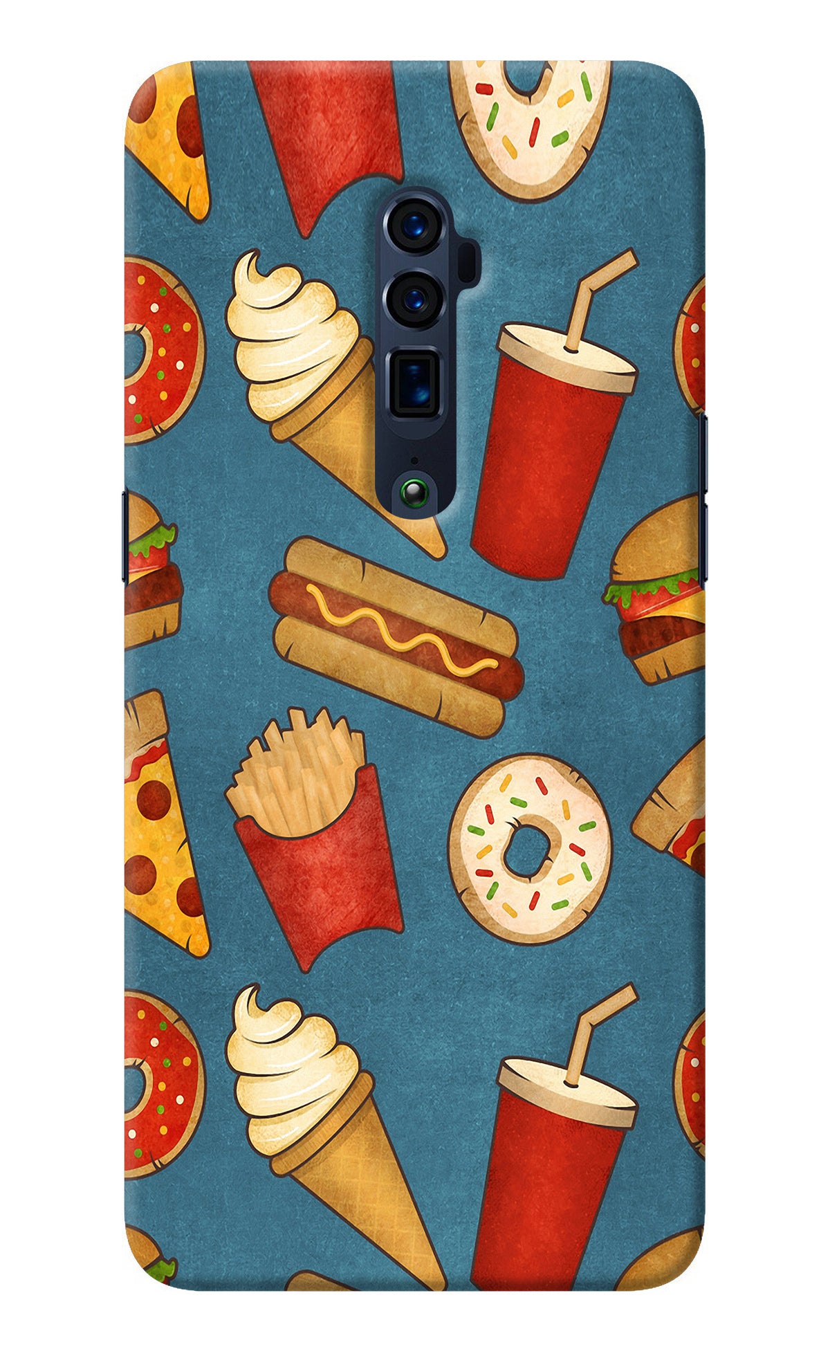 Foodie Oppo Reno 10x Zoom Back Cover