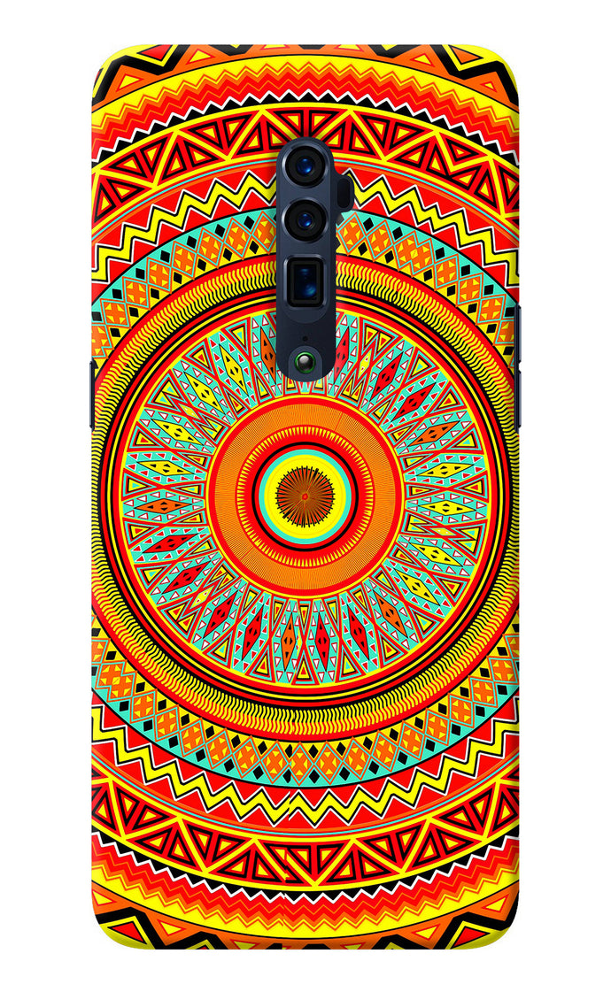 Mandala Pattern Oppo Reno 10x Zoom Back Cover
