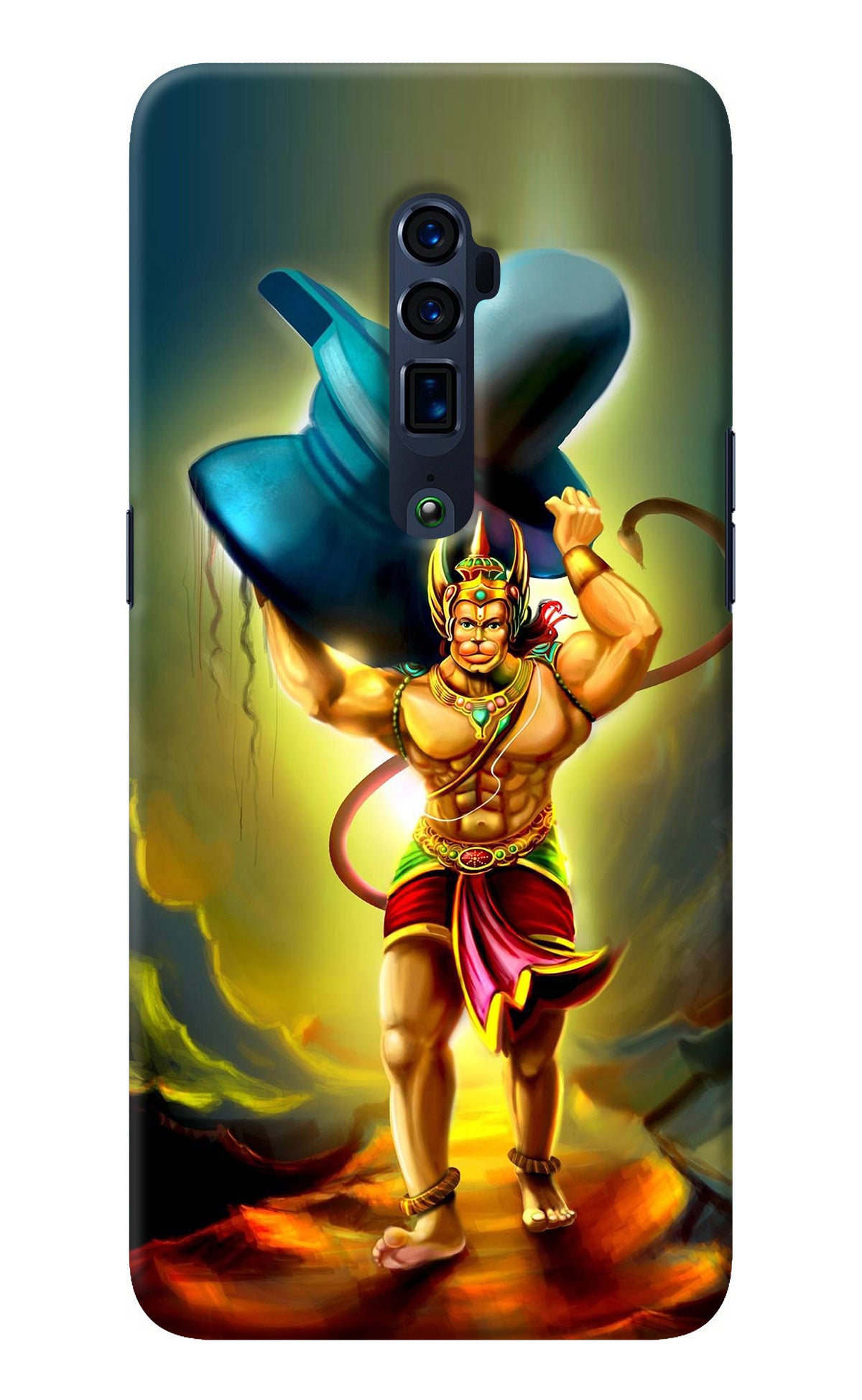 Lord Hanuman Oppo Reno 10x Zoom Back Cover