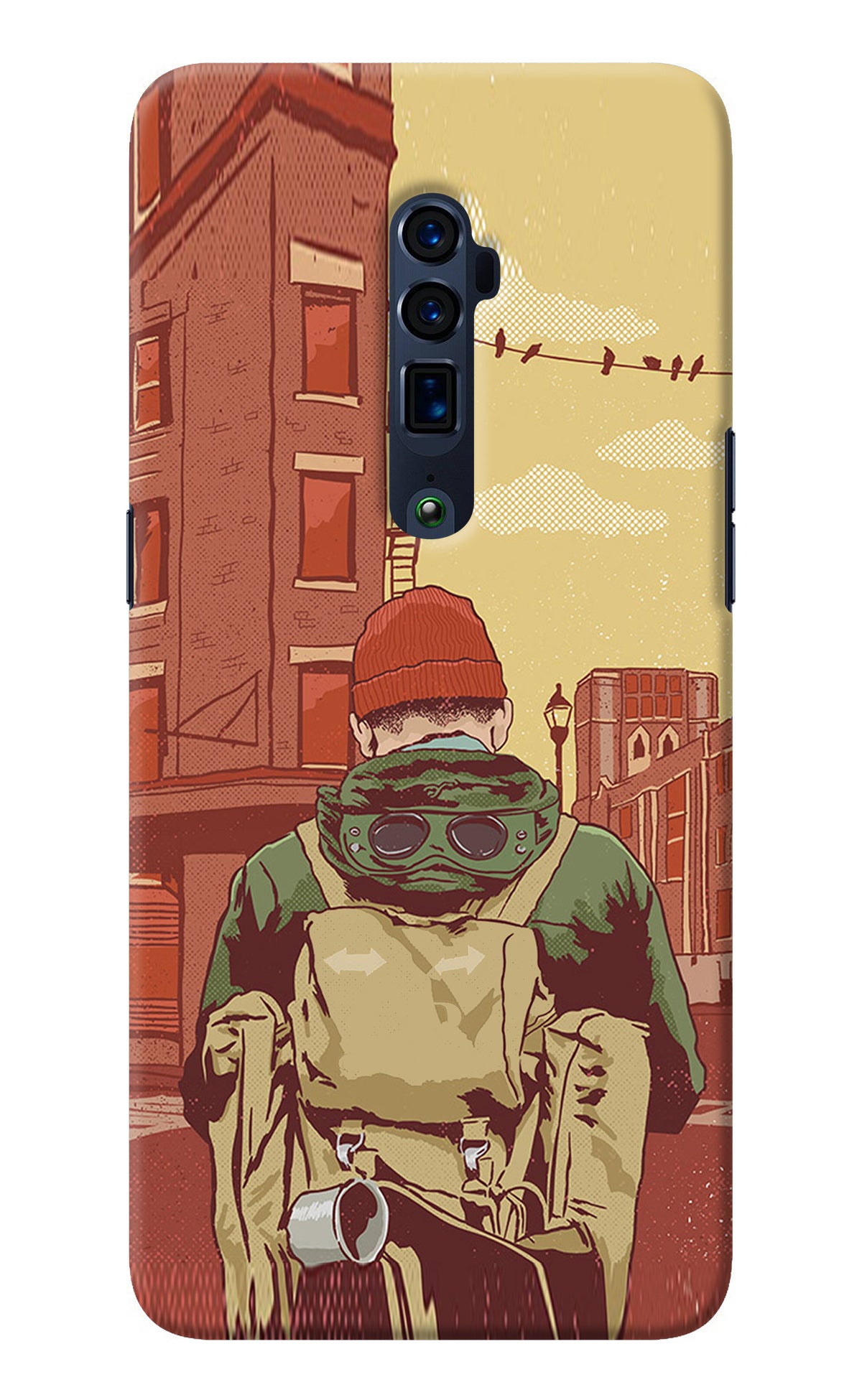 Adventurous Oppo Reno 10x Zoom Back Cover