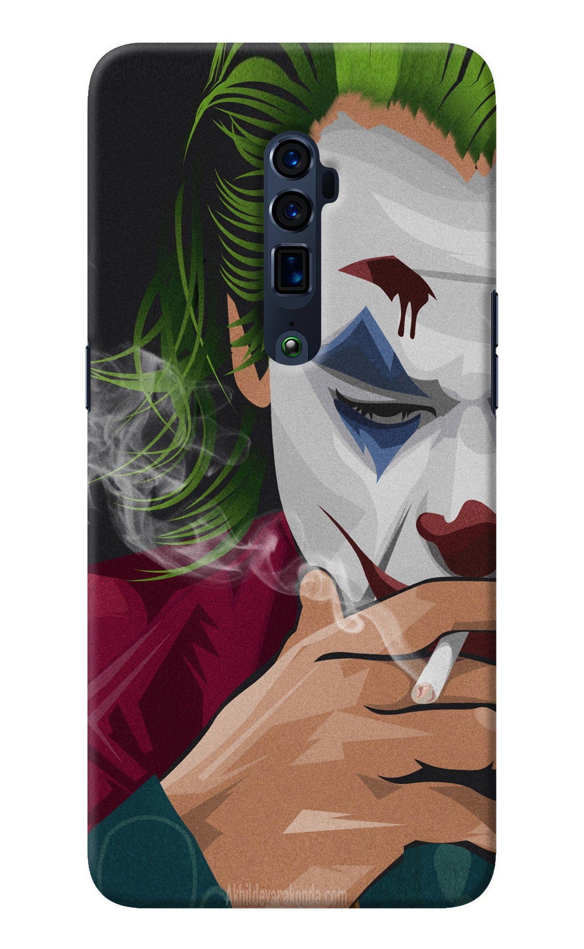 Joker Smoking Oppo Reno 10x Zoom Back Cover