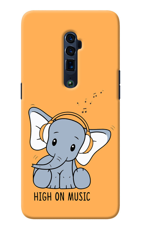 High On Music Oppo Reno 10x Zoom Back Cover