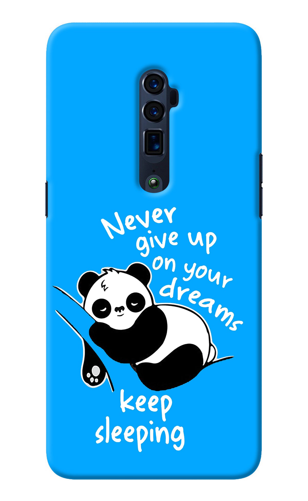 Keep Sleeping Oppo Reno 10x Zoom Back Cover