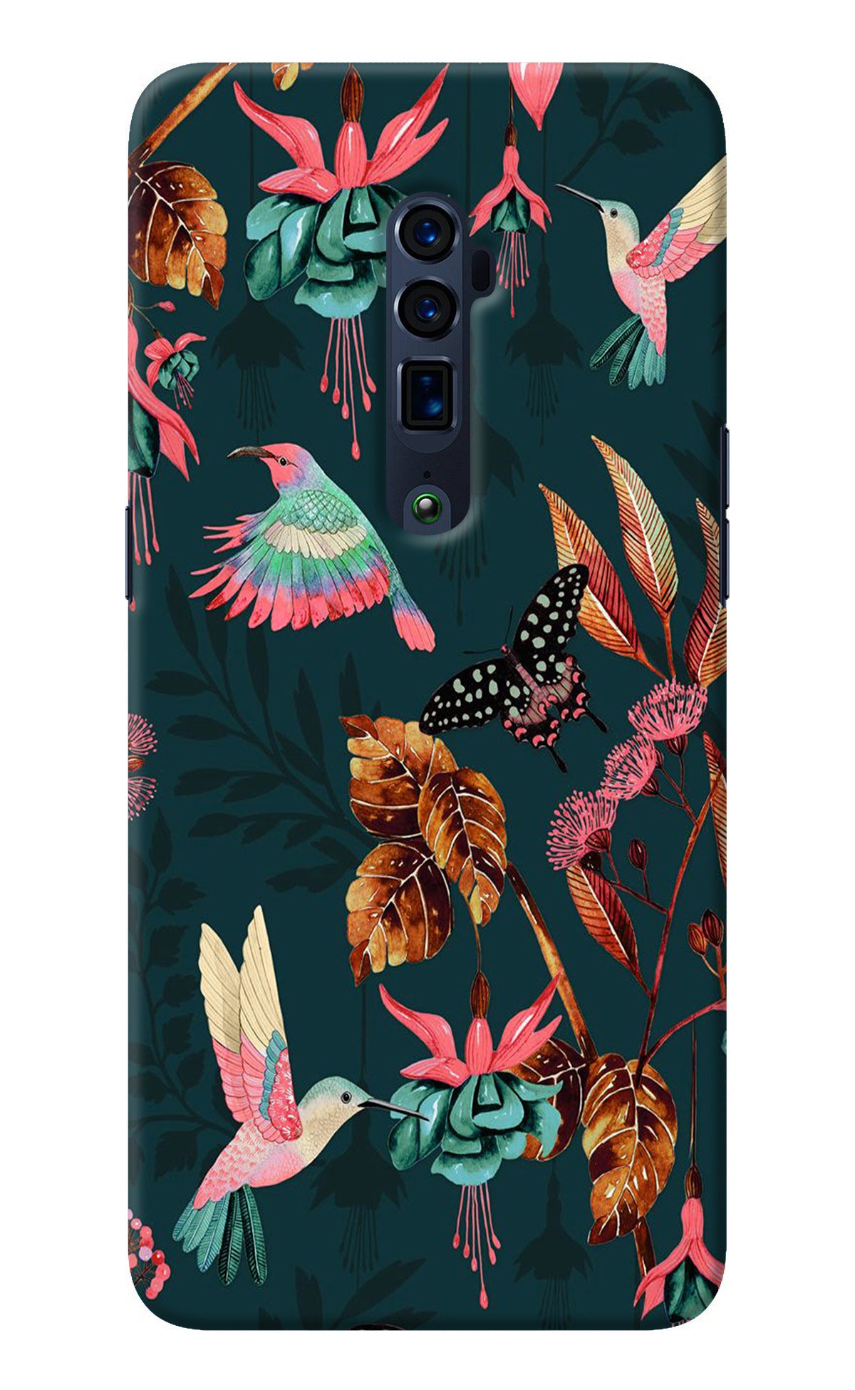 Birds Oppo Reno 10x Zoom Back Cover