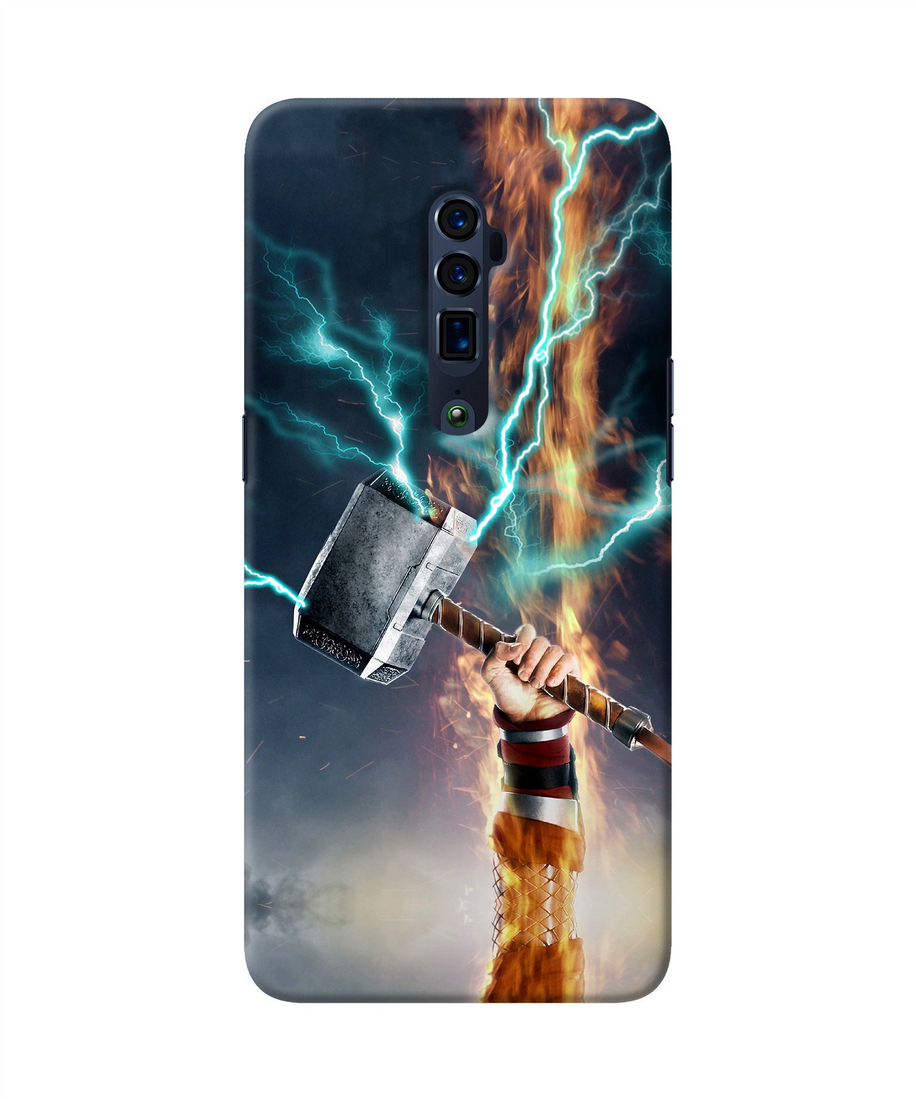 Thor Hammer Mjolnir Oppo Reno 10x Zoom Back Cover