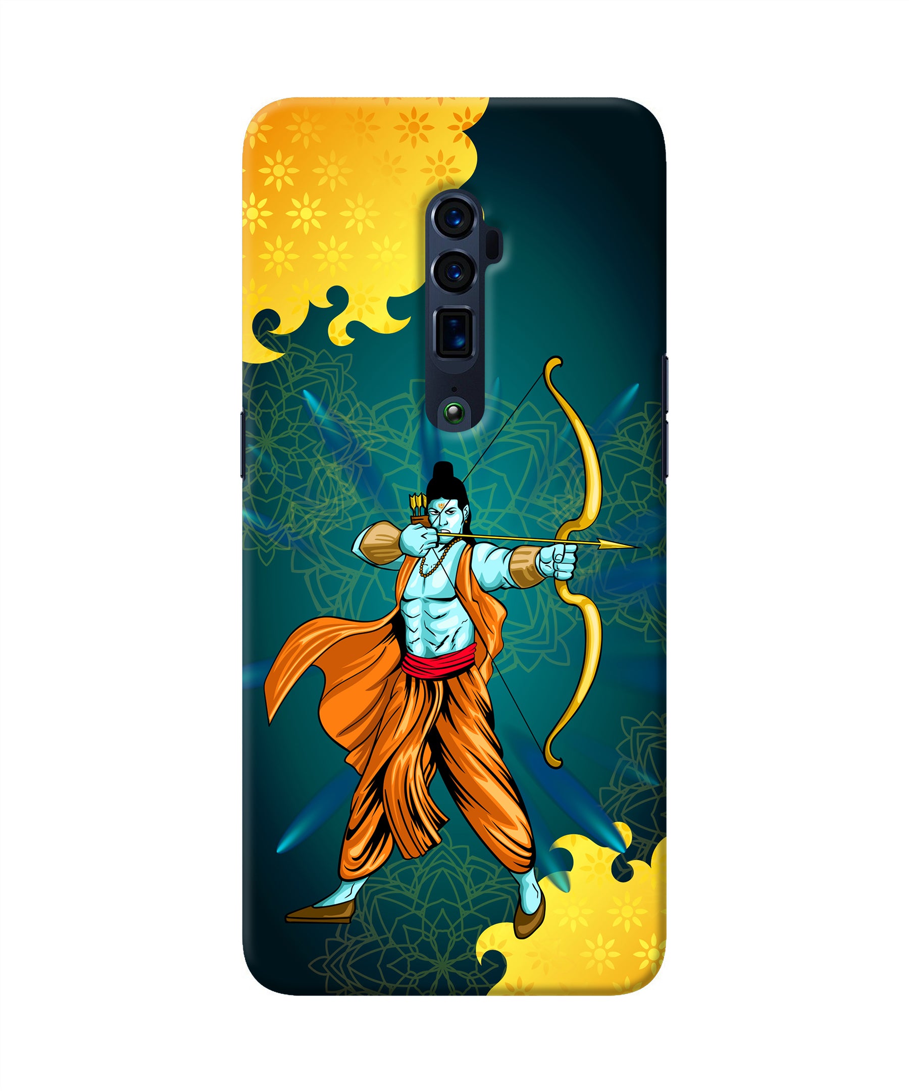 Lord Ram - 6 Oppo Reno 10x Zoom Back Cover