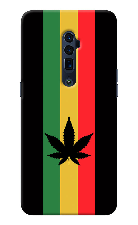 Weed Flag Oppo Reno 10x Zoom Back Cover