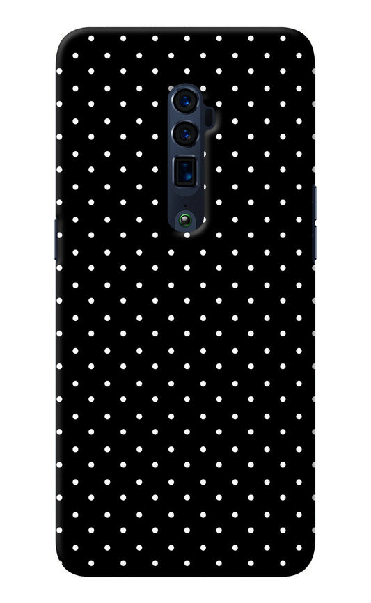 White Dots Oppo Reno 10x Zoom Back Cover
