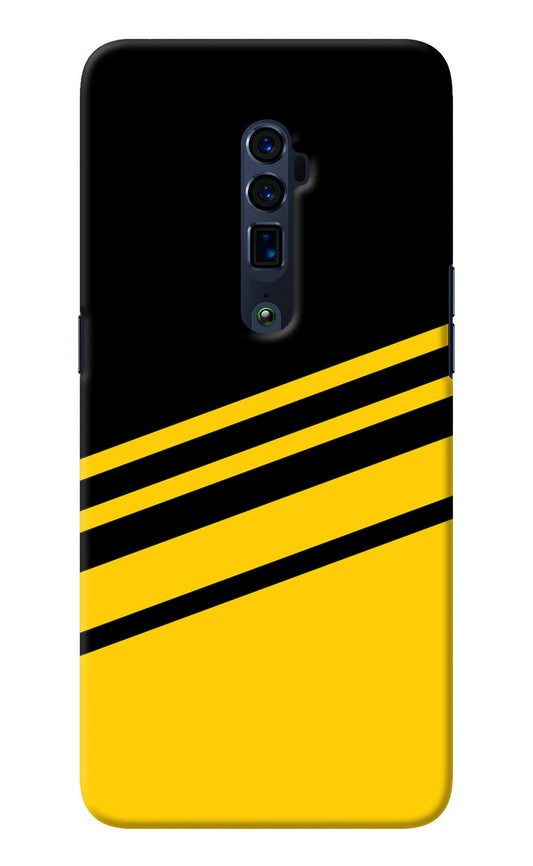 Yellow Shades Oppo Reno 10x Zoom Back Cover