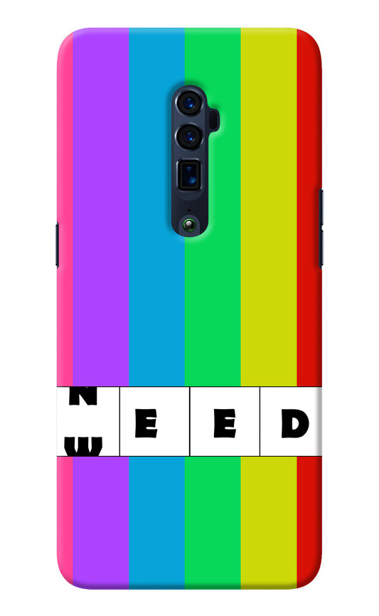 Need Weed Oppo Reno 10x Zoom Back Cover