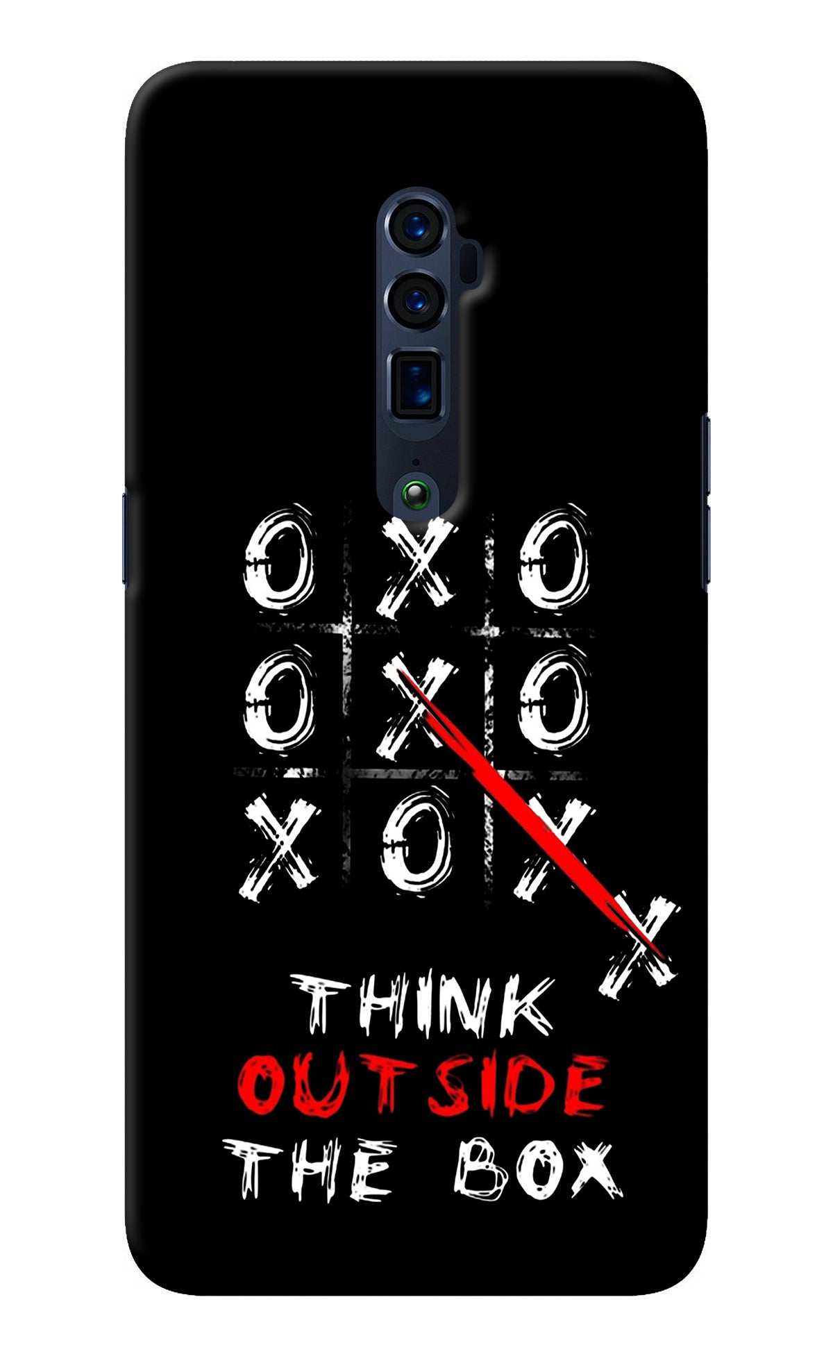 Think out of the BOX Oppo Reno 10x Zoom Back Cover