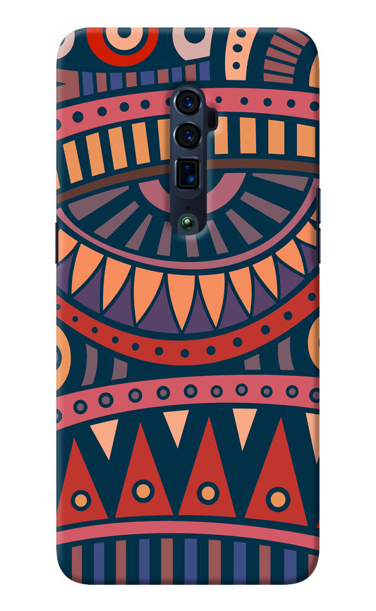 African Culture Design Oppo Reno 10x Zoom Back Cover
