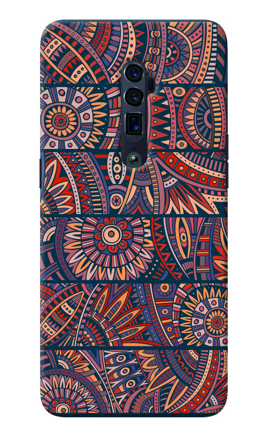 African Culture Design Oppo Reno 10x Zoom Back Cover