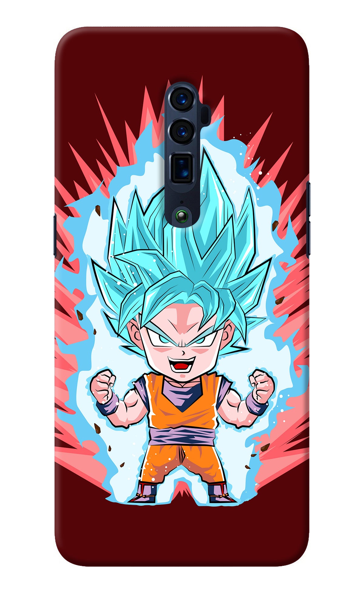 Goku Little Oppo Reno 10x Zoom Back Cover